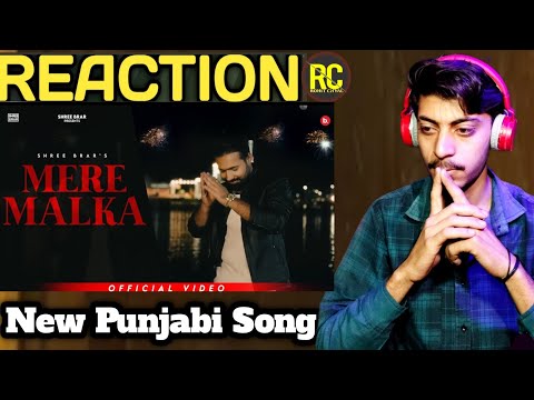 Reaction on Mere Malka : Shree Brar | Harry Sharan | Latest 2025 Punjabi Song🤯 || RC Reaction