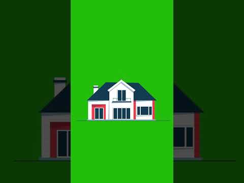 House Animation - Green Screen | Animation Video | After Effect | Creatorgs