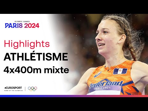 JO PARIS 2024 - Une dernire ligne droite FOLLE et Femke Bol offre l'or aux Pays-Bas sur 4x400m