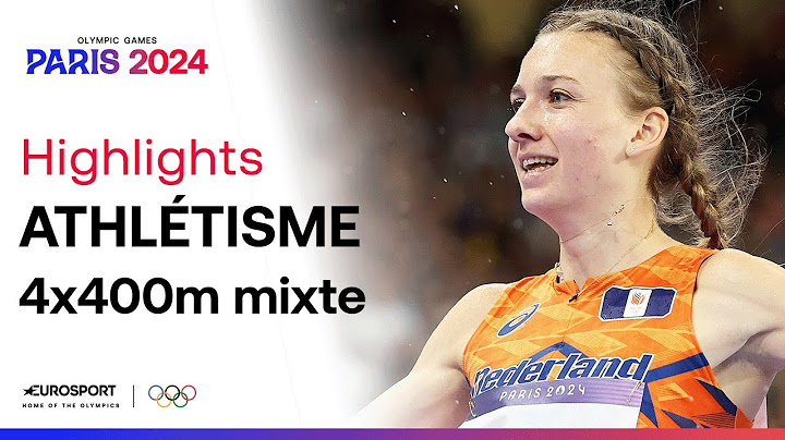 JO PARIS 2024 - Une dernière ligne droite FOLLE et Femke Bol offre l'or aux Pays-Bas sur 4x400m