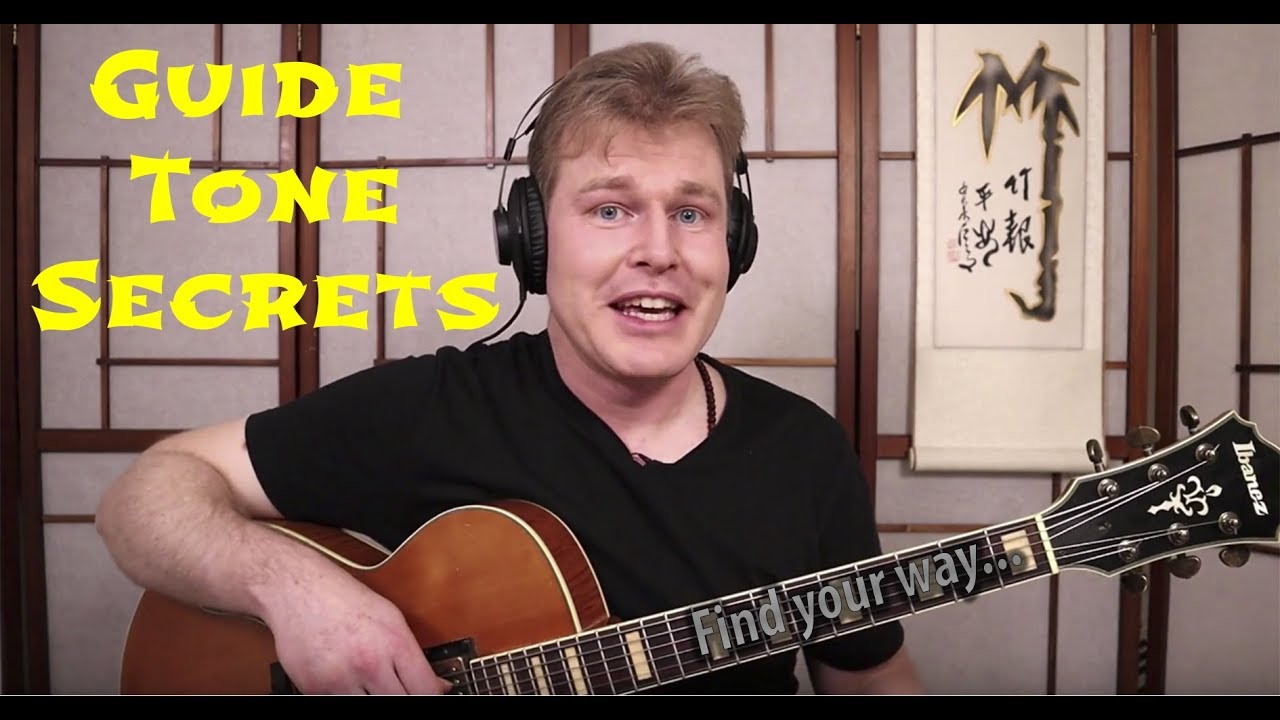 JAZZ GUITAR Guide Tones Soloing SHORTCUT for Beginners YouTube