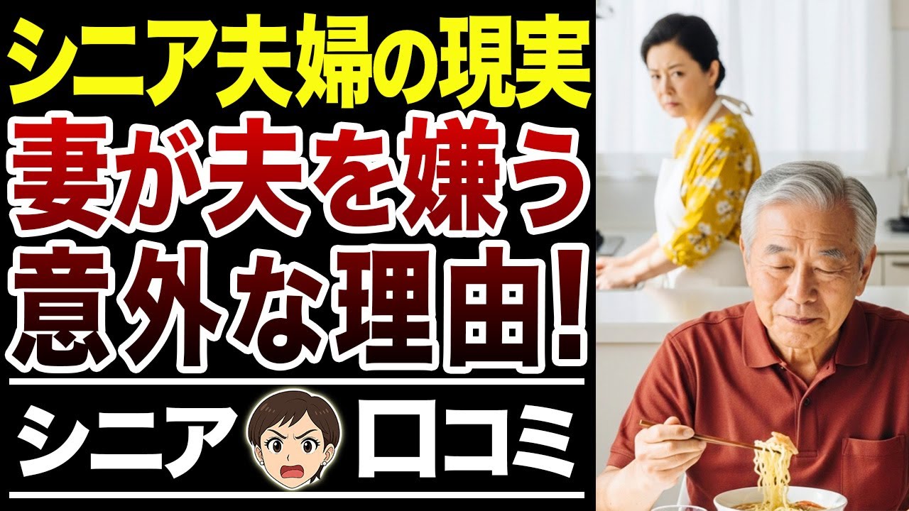 【熟年離婚危機】夫が大嫌い！老後ずっと一緒はムリ…夫は知らない妻の言い分【シニア口コミ15件】
