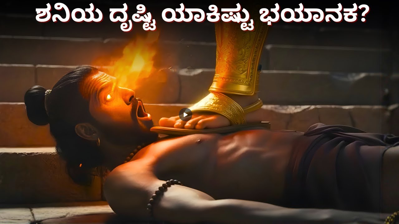 ಶನಿದೇವ : ಕರ್ಮದ ನ್ಯಾಯಾಧೀಶನ ಭಯಾನಕ ಕಥೆ (Shani Deva’s Gaze: Curse or Karma Lesson?)