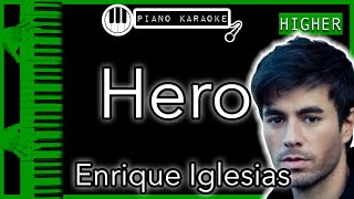 Hero (HIGHER +3) - Enrique Iglesias - Piano Karaoke Instrumental screenshot 4