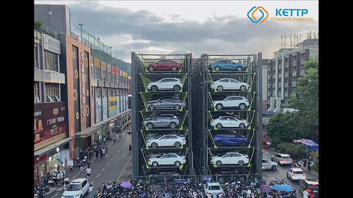 PCX Automatic Rotary Smart Parking System by KETTP