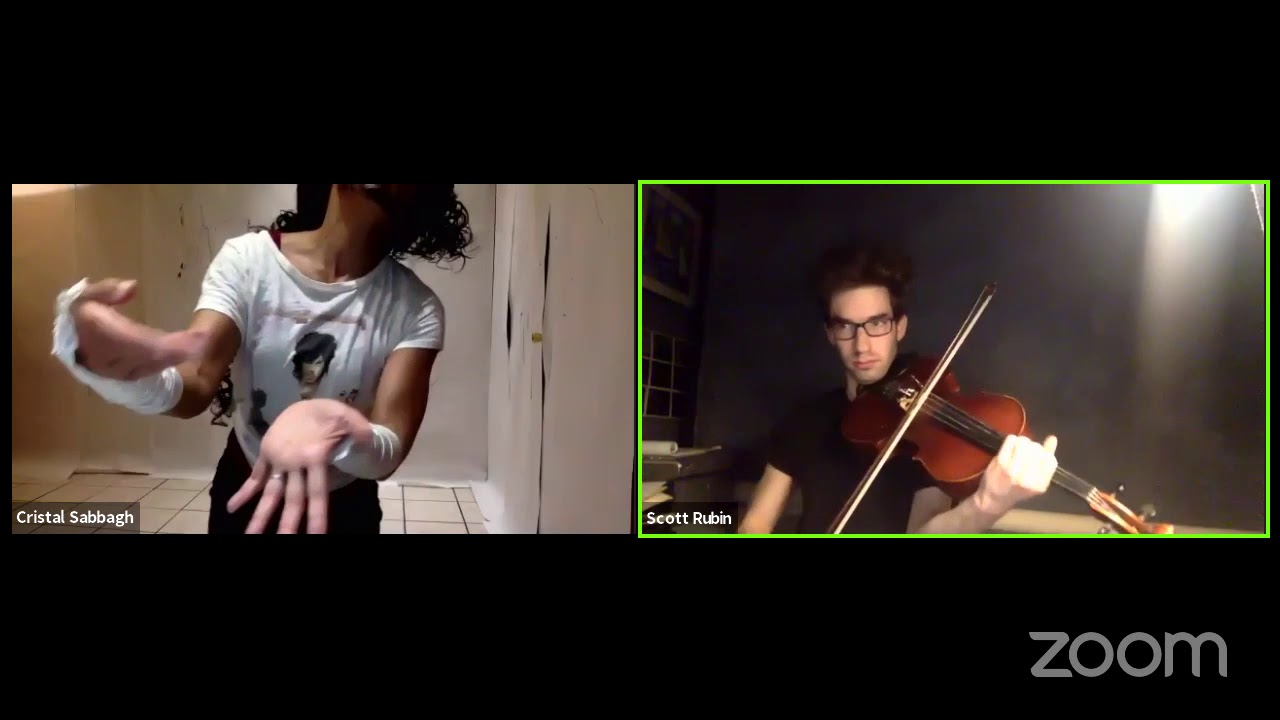 The Quarantine Concerts - Cristal Sabbagh/Scott Rubin - April 9, 2020