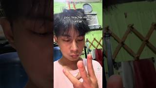 Pov: Teacher mong unfair 😂 Credits: #Jeysi #tiktok #shorts #Tagalog #filipino #viralvideo