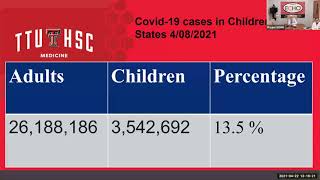 TexLa TRC Project ECHO April 22, 2021 COVID-19 in Children