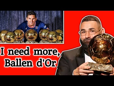 karim Benzema wins ballon d'or in 2022