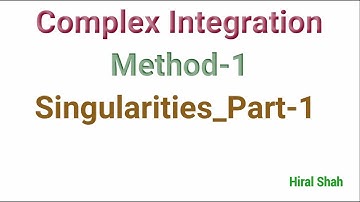 Types of Singularities | Part-1 | Complex Variable | Engineering Maths