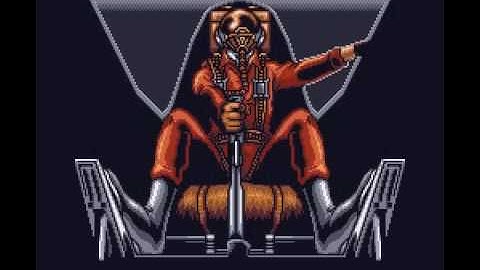 U.N. Squadron (Area 88) intro SNES