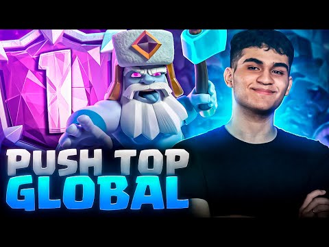PUSH NO TOP GLOBAL EM BUSCA DO TOP 1 + 2v2 - CLASH ROYALE AO VIVO
