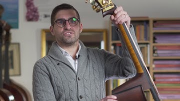 Martin Kennedy Double Bass by Thomas & George Martin Violin Makers: Discussion with George Martin