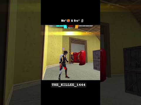 me and bro 1vs1 #freefire #vsajjubhai #animeeditingapp #freefireconta #please_subscribe_my_channel