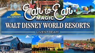 🔴 Visit ALL the Walt Disney World Resorts in One Day Live Stream - 05.07.24