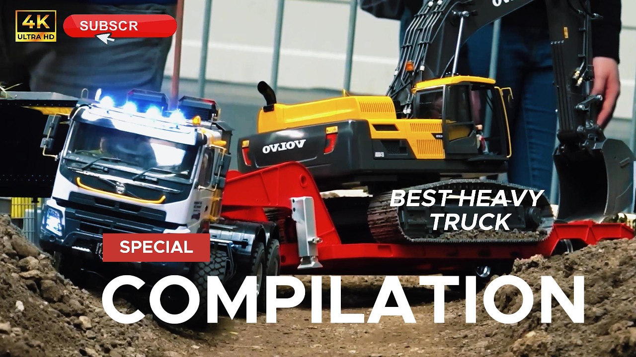 Real Engine Sound & Torque: Testing Custom American RC Trucks 4K.