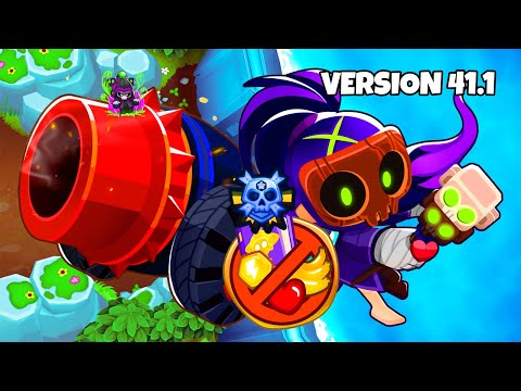 [BTD6] Flooded Valley CHIMPS Black Border w/ Ezili, Bloon Crush & 💀