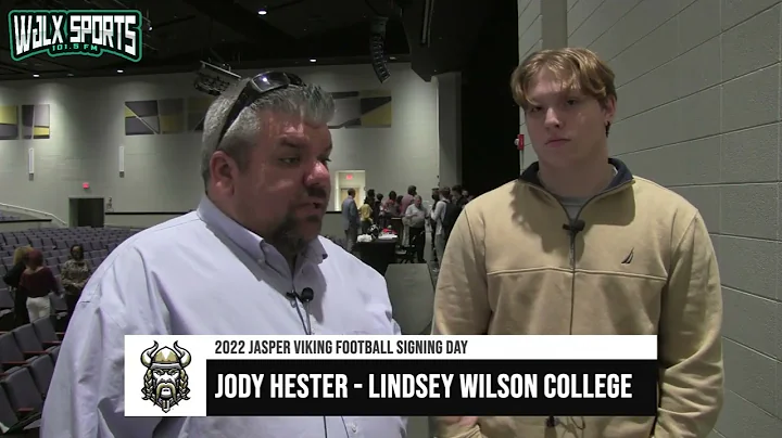 2022 Signing Day - Jasper Viking Jody Hester