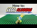 Lego stop motion running  how to
