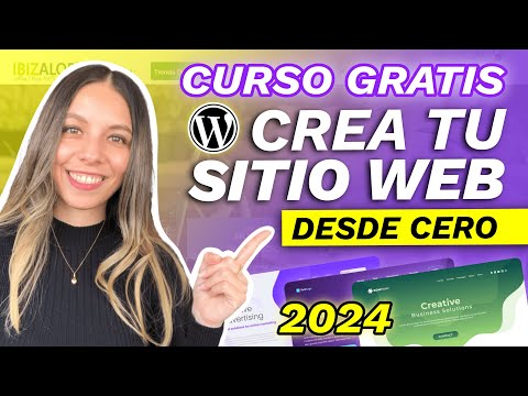 Como CREAR UNA PAGINA WEB EN WORDPRESS DESDE CERO 2024 TUTORIAL