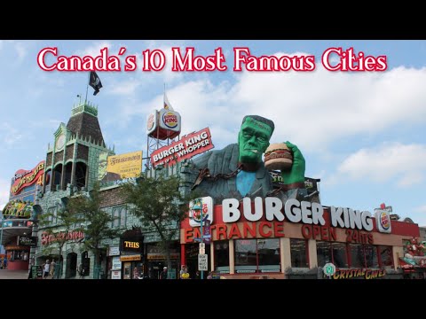 Video: Kanadas 10 mest kända städer