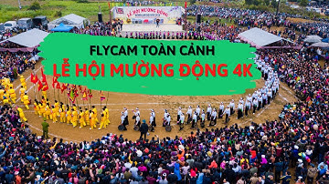 Lễ Hội Mường Động Hòa Bình - Flycam 4k (Vietnamese Muong Festival)