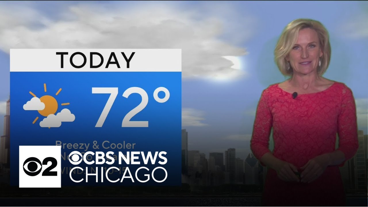 Breezy, cooler with 70s for highs - YouTube