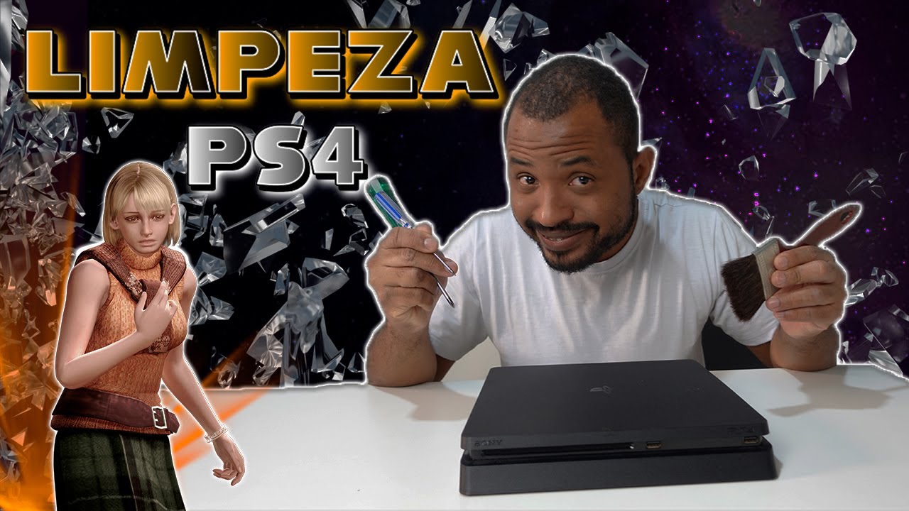 evite a morte do seu ps4 (limpeza completa do ps4 slim 2023)