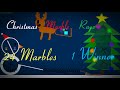 Christmas Marble Race! | 24 Marbles