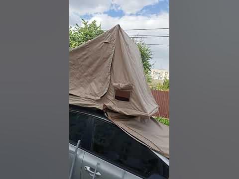 автопалатка Карлсон открываю одной левой - YouTube