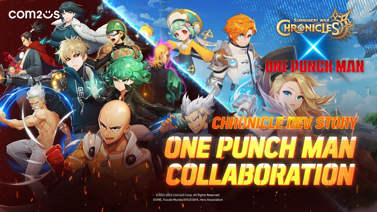 Summoners War: Chronicles] One Punch Man Collaboration Development Sneak  Peek - YouTube