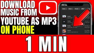 How To Download Music From YouTube As MP3 On Phone (2026) screenshot 3