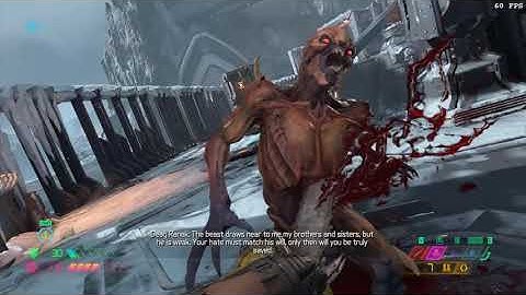 DOOM: Eternal Cultist Base Master Level Nightmare 1080p HD 60FPS