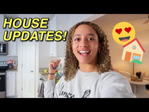 MOVING VLOG pt. 3: HOUSE UPDATES!