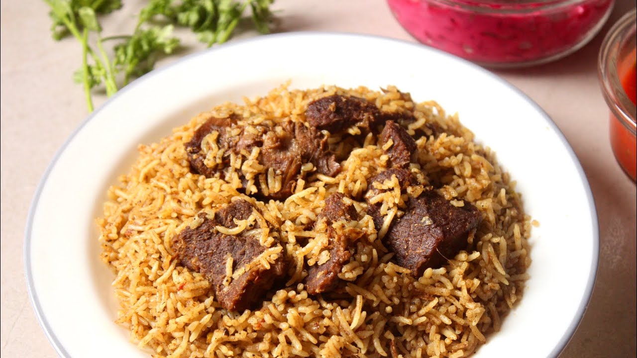 Beef Kabsa Arabian Beef Kabsa Recipe in Malayalam Zoya Factor YouTube