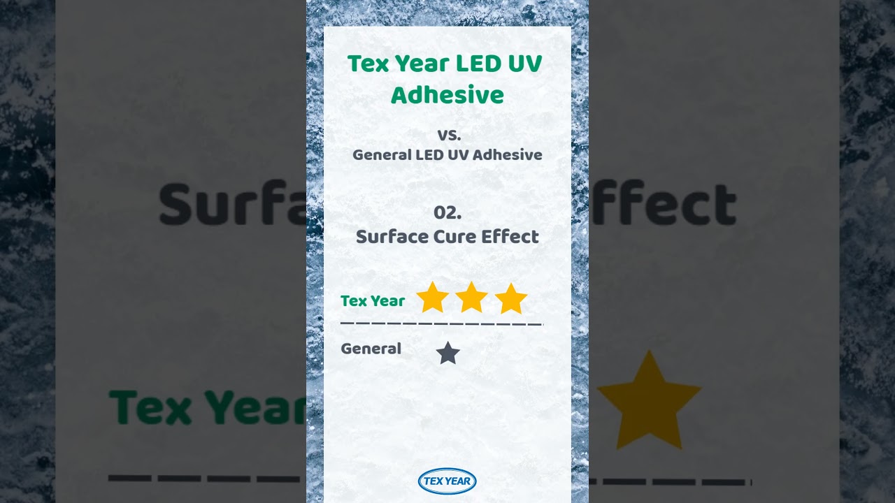 【德淵集團 TEXYEAR 】LED UV Shading Glue｜Protection for Optical  Electronic Components