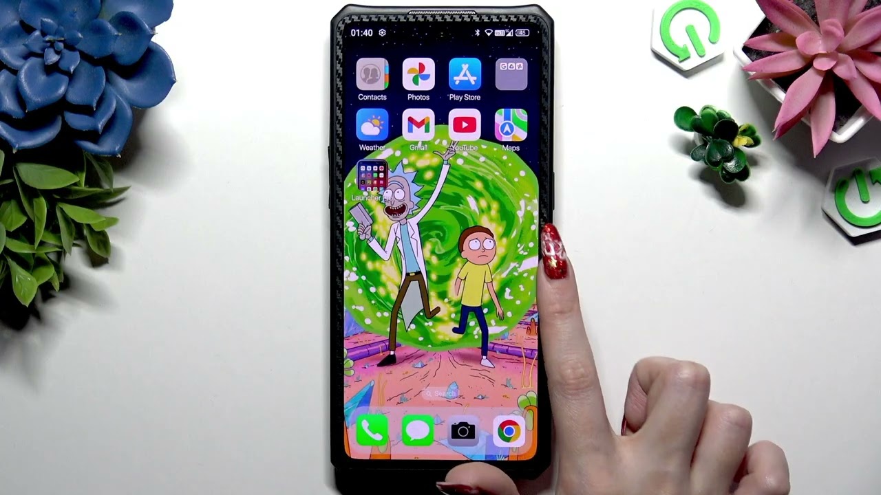 iiiF150 Raptor 5G – Как установить iOS Launcher (в стиле Apple)