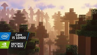 MINECRAFT TEST IN INTEL I5 10400 and GTX 1650 (IN DECEMBER 2022)