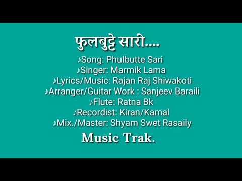 nepali song karaoke track phul butte sari sapakka pari pachheuri mal malko