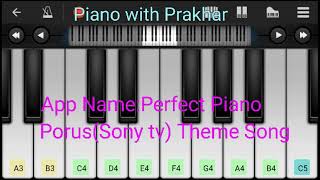 How to Play porus Theme Song on piano