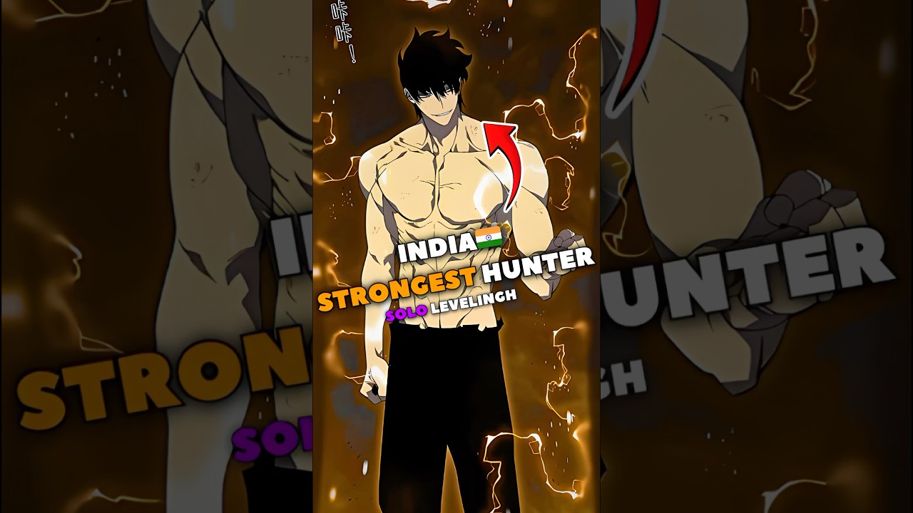 Indian Strongest Hunter in Solo Leveling 😱😍❗️❗️
