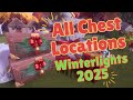 FIND ALL HIDDEN CHESTS! Complete walkthrough with the 7 chest locations! Winterlights 2025