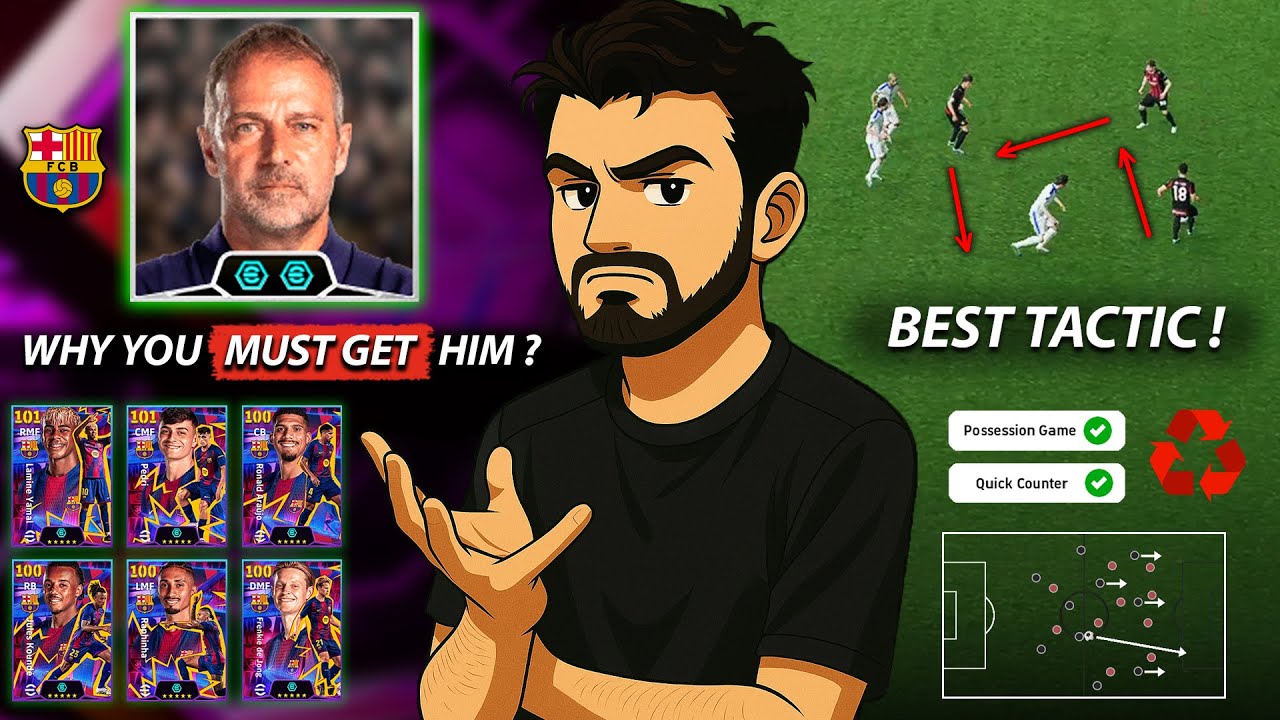 Why You MUST Get HANSI FLICK Manager + Barcelona Pack ? Here's The Reason ...