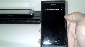 Nokia N9 Ics Nitdroid, Google maps!