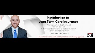 Introduction to Long Term Care Insurance