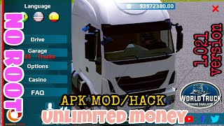 World Truck Driving simulator v.1.021 APK MOD | HACK (unlimited money + All unlocked trucks) NO ROOT screenshot 4