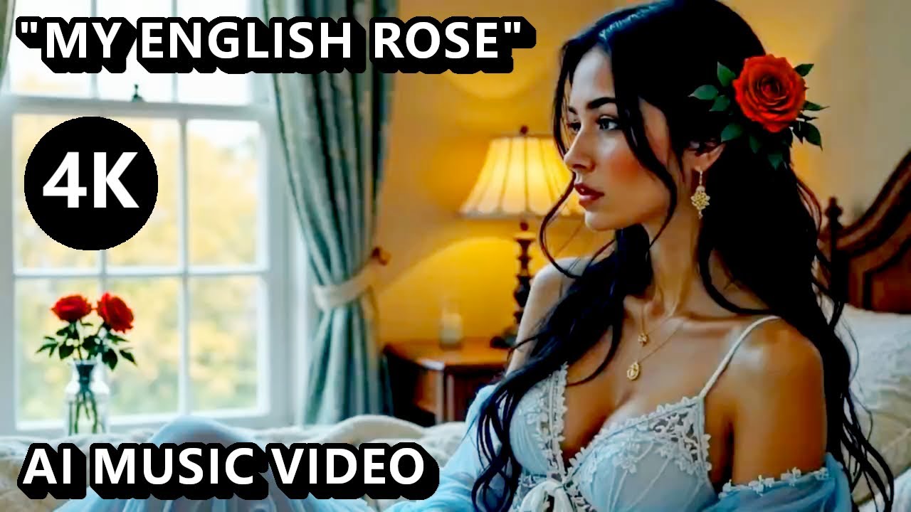 Paul Fox ft. Raven - My English Rose (AI Music Video) 4K