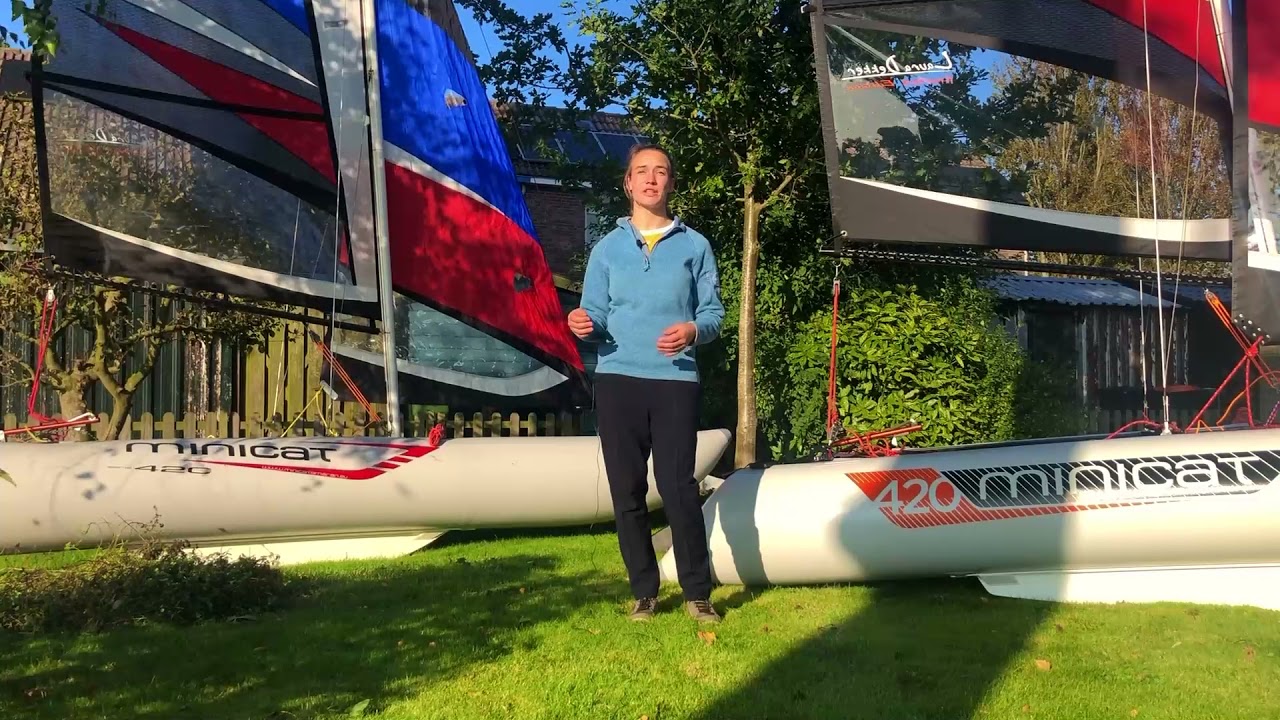 Laura Dekker's own MiniCat 420 - it could be yours..
