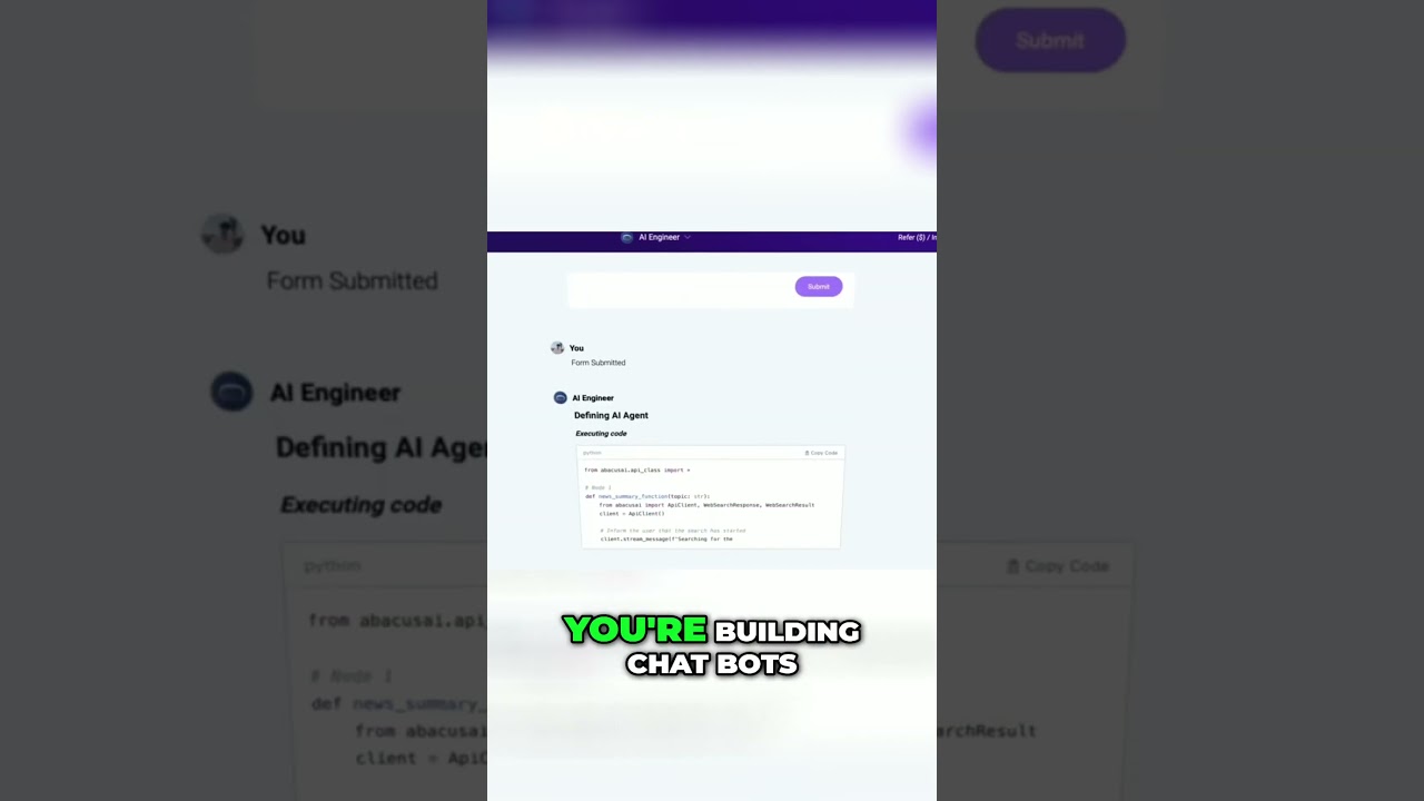 Unlocking Chatbot Potential  Build AI Agents with Abacus AI 1 