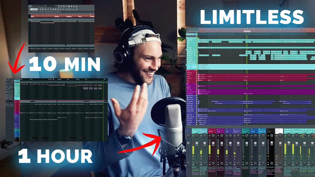 Making A Full Pop Song From Scratch In 10min Vs 1 Hour Vs Unlimited 